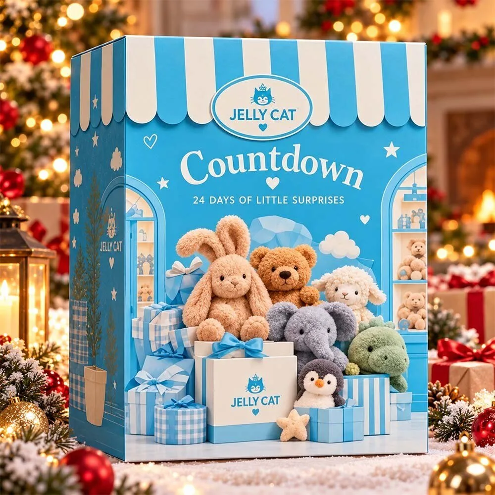 Jellycat Advent Calendar 2026 24 Days Of Little Surprises 2D Acrylic Ornaments 9 Jellycat Advent Calendar 2026 24 Days Of Little Surprises 2D Acrylic Ornaments
